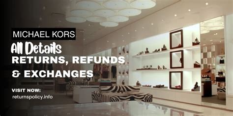 michael kors refund time|michael kors return labels.